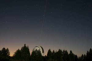 Observatoire du mont Palomar faisant appel à l'optique adaptative